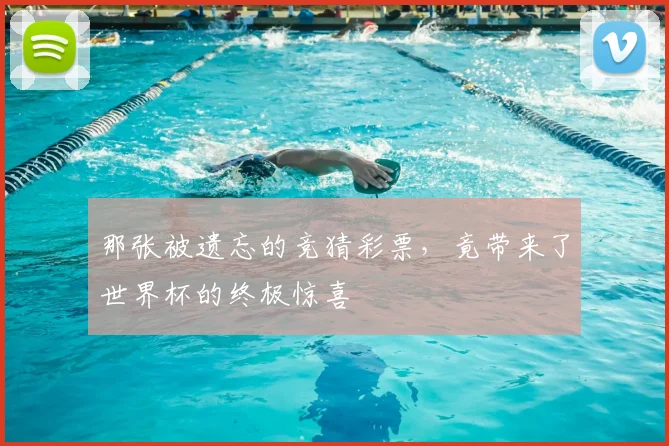 那张被遗忘的竞猜彩票，竟带来了世界杯的终极惊喜